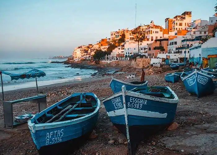 Taghazout beach to visit during your Agadir shore excursion