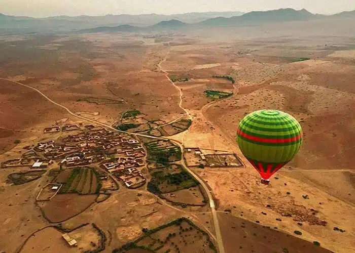 Marrakech hot air balloon tour