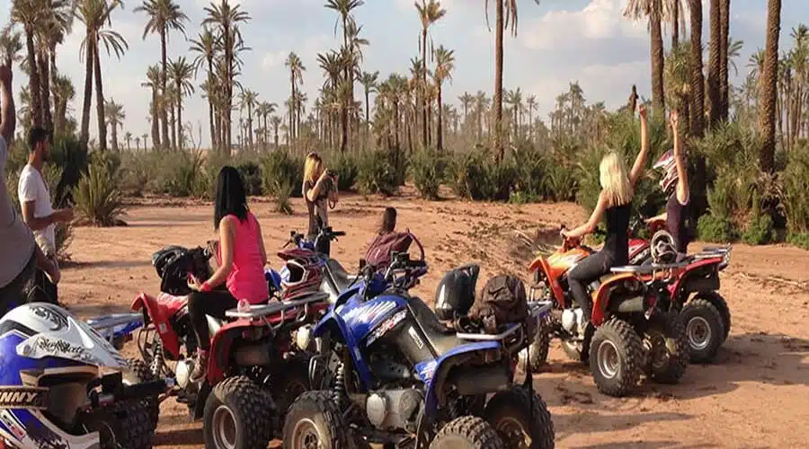 Marrakech quad biking in the Palmeraie