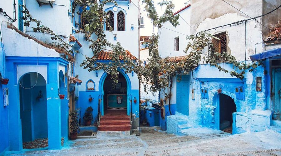 Chefchaouen blue Medina to visit on the grand tour of Morocco
