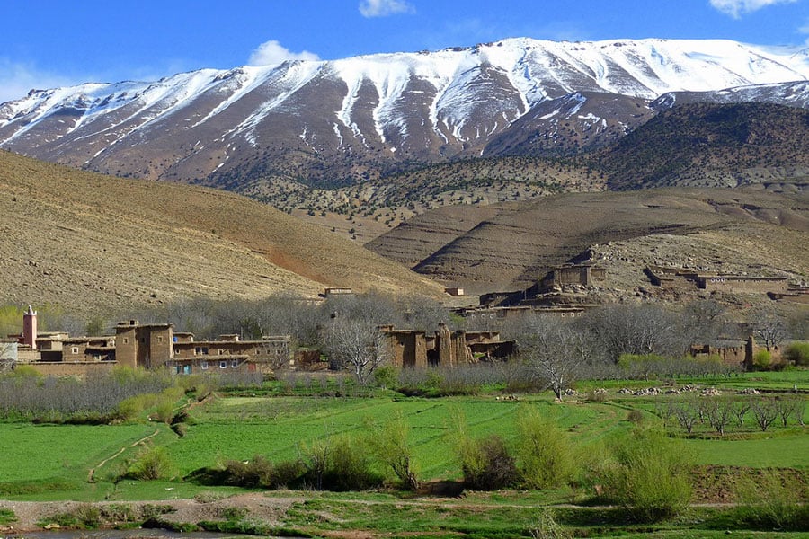 Trekking in Ait Bouguemmaz and the Happy Valley