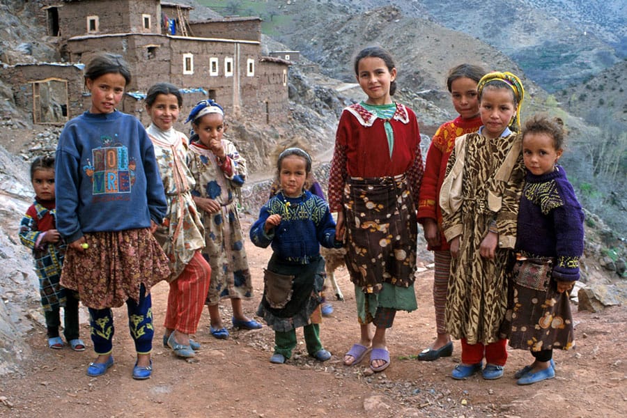 The Berbers of the High Atlas Mountains in Morocco