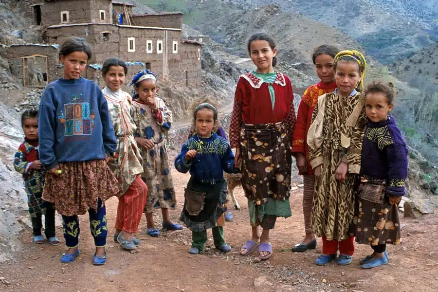 The Berbers of the High Atlas Mountains in Morocco