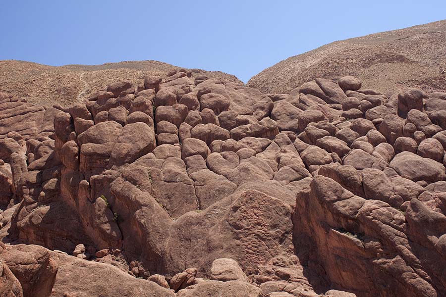 Monkey fingers rock formation