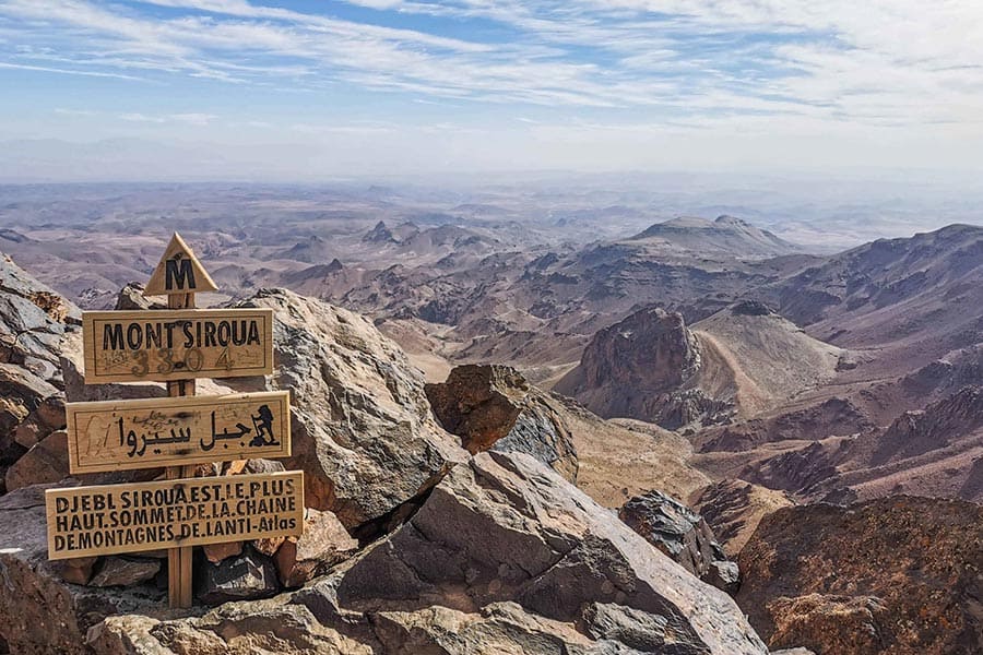 Trekking in Jbel Sirwa