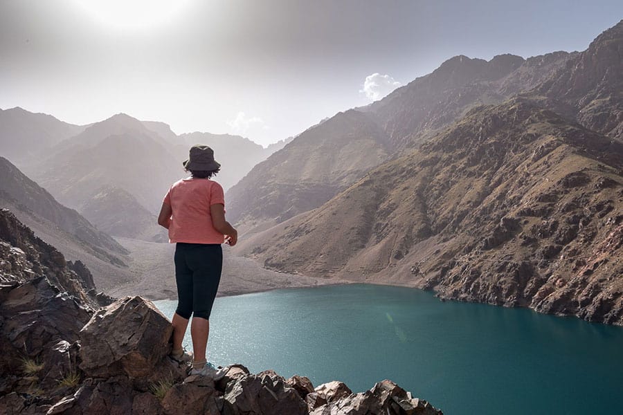 Ifni LAke in Toubkal National Park 