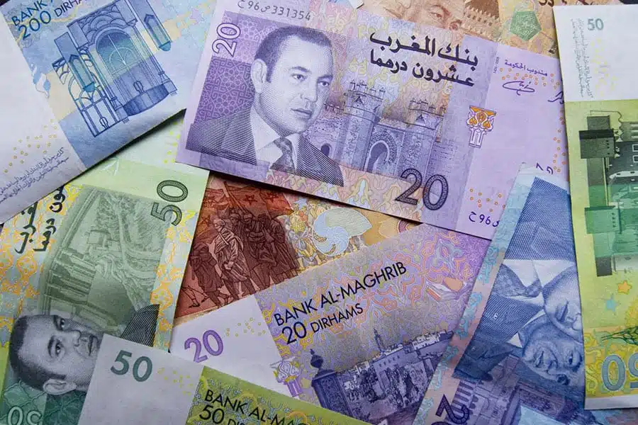 Moroccan bank notes