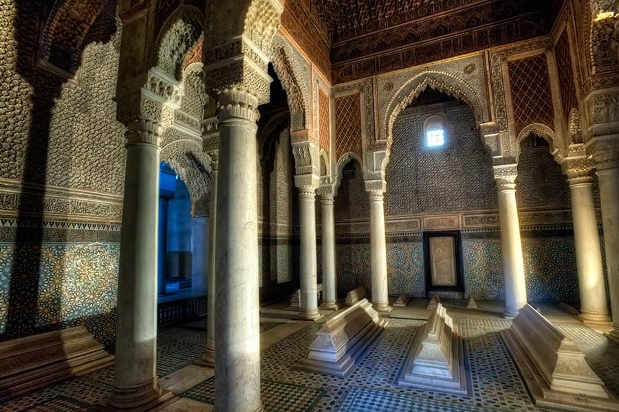 The Saadian tombs